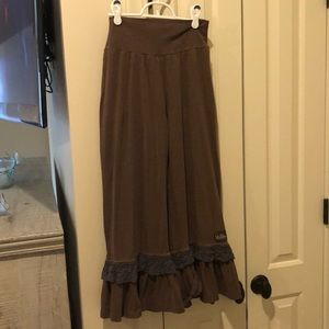 Matilda Jane ruffles pants. Brown